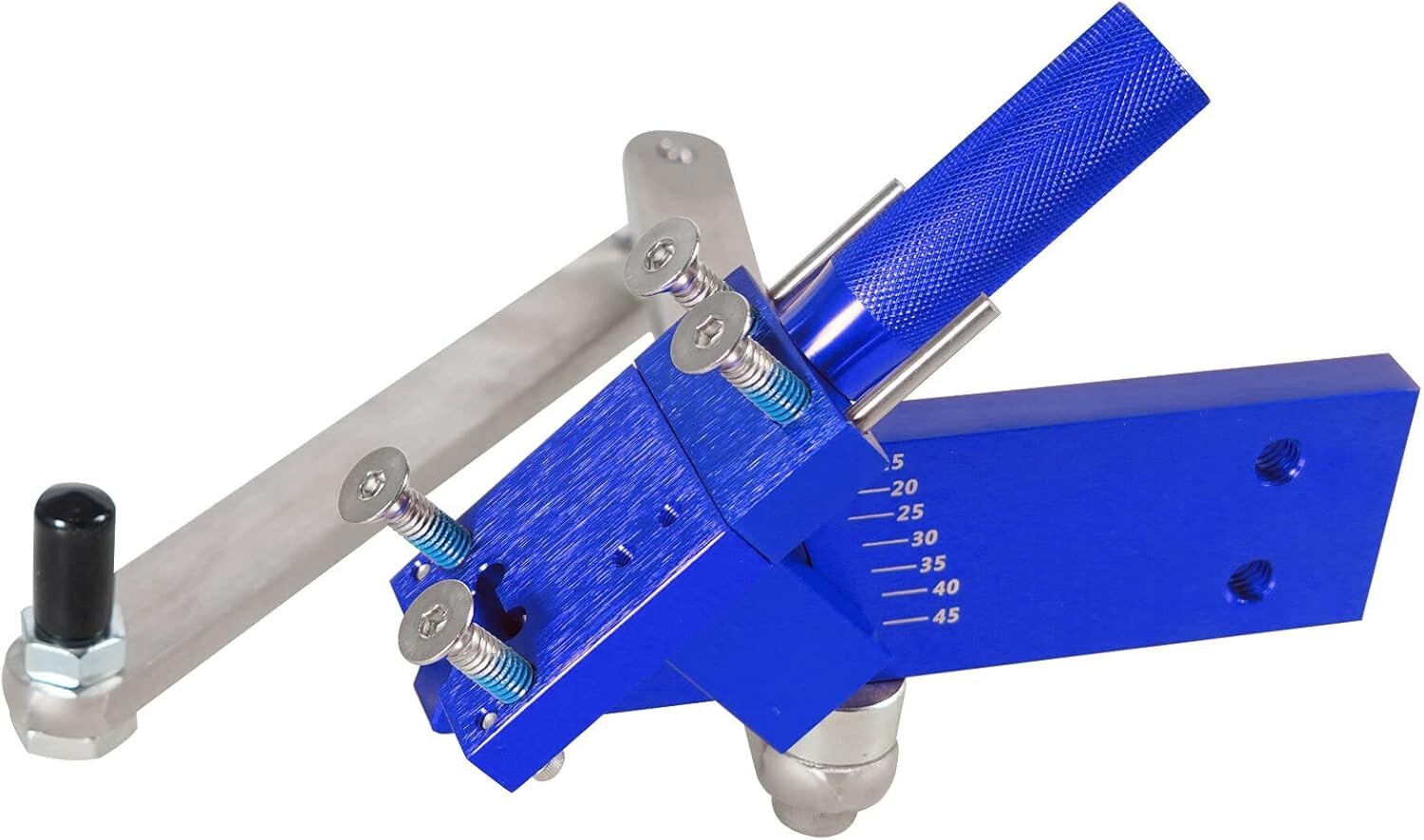 Stainless Steel Lawn Mower Sharpener with Adjustable Angle and Easy Install