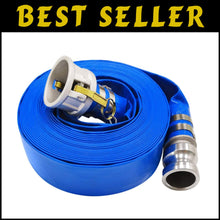 Load image into Gallery viewer, Essential 2" x 100' PVC Swimming Pool Drain Hose with Easy Storage Features
