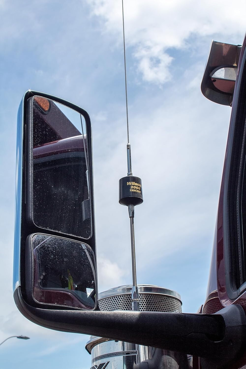 AM|FM Ready T2000 CB Antenna with 49" Stainless Steel Whip - Ultimate Range