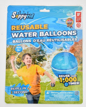Load image into Gallery viewer, 18-Pack Reusable Water Balloons with Easy Fill Technology - Summer Fun for Kids