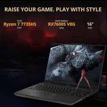 Load image into Gallery viewer, Powerful TUF A16 Gaming Laptop: 16" WUXGA, 32GB RAM, 1TB SSD, Backlit Keyboard