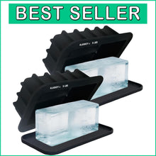 Load image into Gallery viewer, Stackable 5 lbs Ice Block Mold with Lid - Versatile Silicone Ice Maker 2-Pack