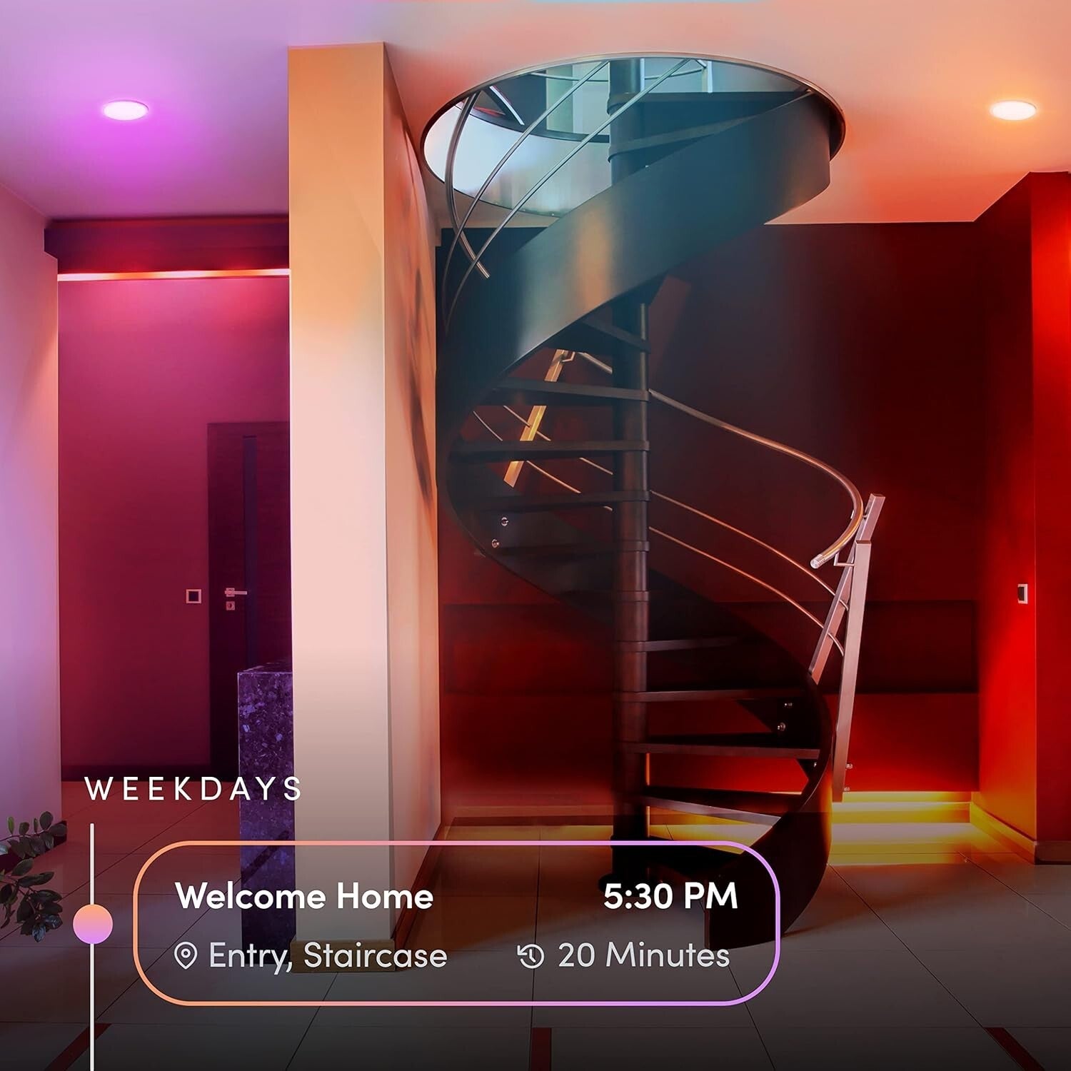 Weatherproof Smart BR30 LED Light Bulbs, 1100 Lumens, Dimmable, Indoor/Outdoor