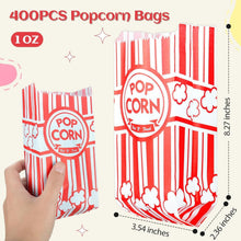 Load image into Gallery viewer, Party-Ready Popcorn Set - 402 Pieces with Scoop &amp; Salt Shaker for Easy Servings