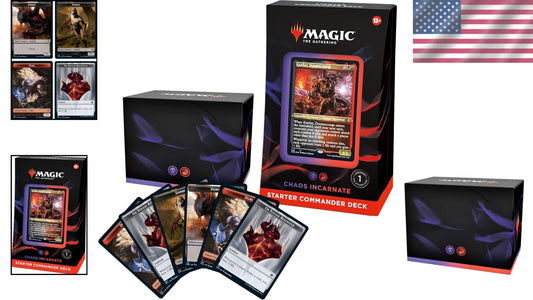 Magic: The Gathering Commander Deck - Chaos Incarnate | 100 Cards, Ready-to-Play