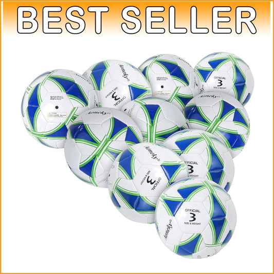 Eco-Friendly Size 3 Soccer Ball with Pump – Perfect for Youth Recreational Play
