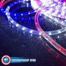 Load image into Gallery viewer, 50ft Waterproof LED Rope Lights - Perfect for 4th of July, Christmas &amp; Weddings