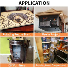 Load image into Gallery viewer, Silent Heavy-Duty 18 Inch Lazy Susan Bearing - 380LB Capacity for DIY Projects