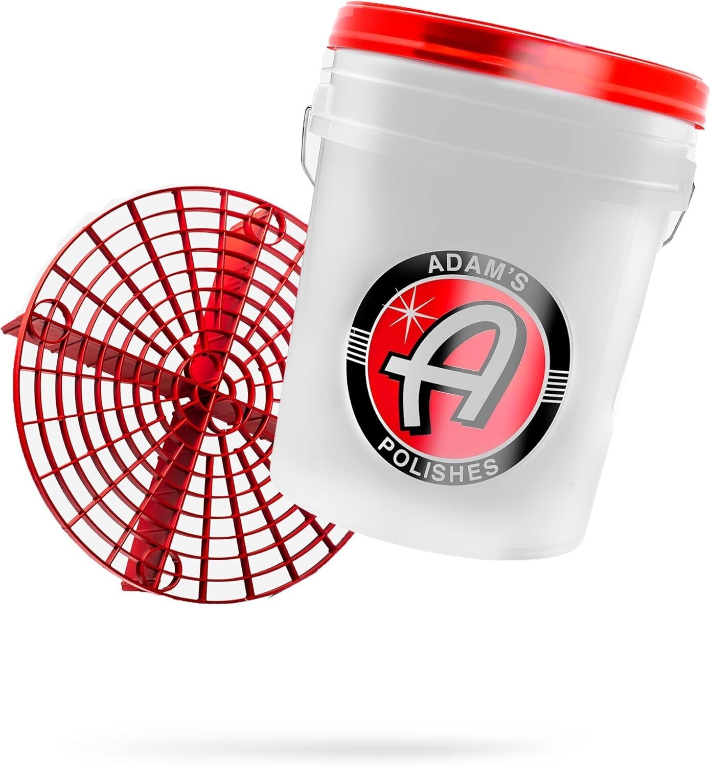 5-Gallon Car Wash Bucket with Grit Guard & Gamma Seal Lid for Safe Detailing