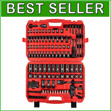 Load image into Gallery viewer, Durable Impact Socket Tool Set - 186 Pieces with Ratchet Wrench &amp; Extension Bars