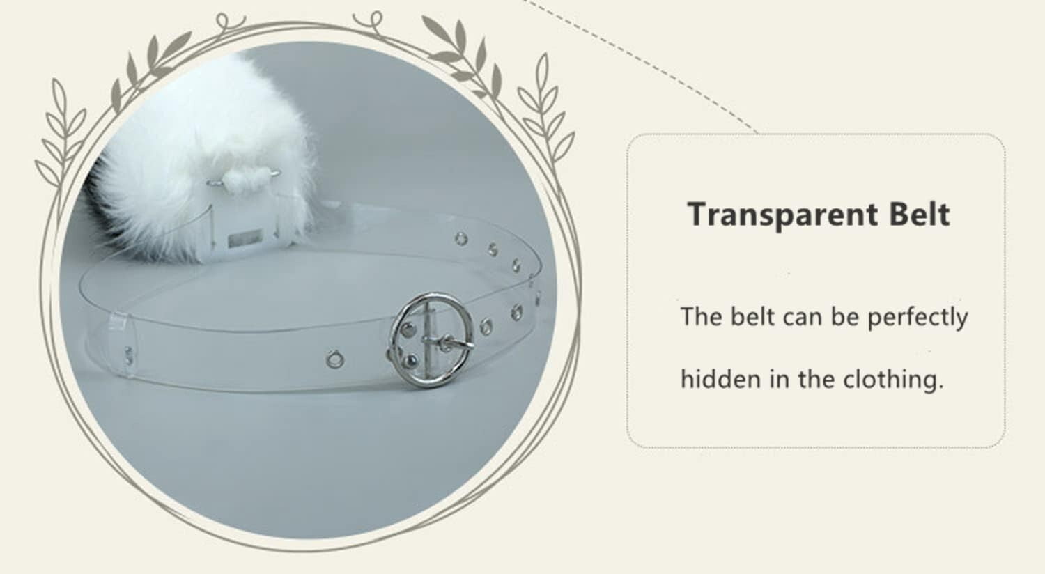 Lightweight Adjustable Animal Tail and Ears - Ideal for Festivals and Parties