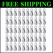 Load image into Gallery viewer, Premium 50 Pack M15 Pulleys with 360° Rotation - Ideal for Lifting and Rigging