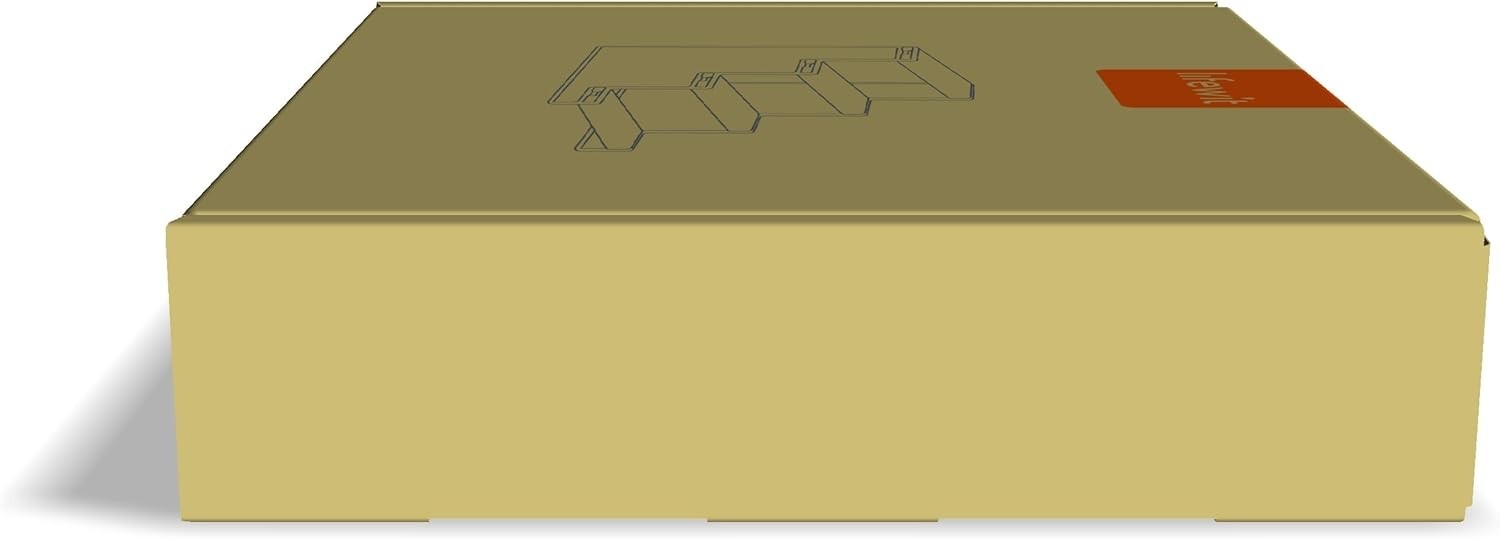 12-Inch Clear Plastic Display Stand - Tool-Free Assembly for Organizing & Decor