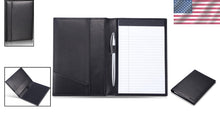 Load image into Gallery viewer, Handmade Italian Calfskin Business Portfolio Notebook Folder, Luxurious Gift