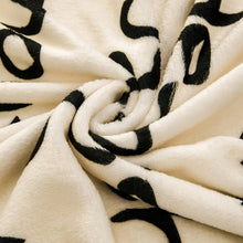 Load image into Gallery viewer, Soft Flannel Fleece Throw Blanket for Dad - I Love You Letter Print - 70x50