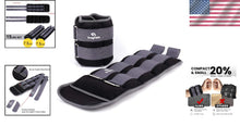Load image into Gallery viewer, Comfort Fit 7.5 Lbs Ankle Weights for Jogging, Aerobics, and Physical Therapy