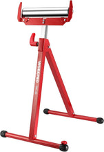 Load image into Gallery viewer, Portable Height Adjustable Roller Stand: 250 LB Load Capacity for Woodworking