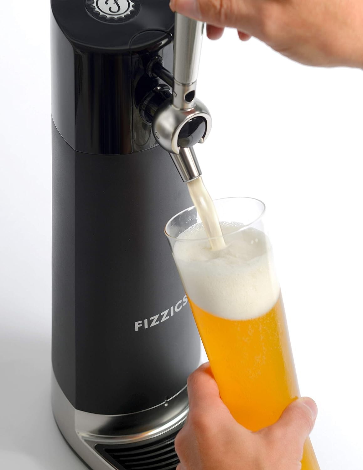 Enhanced DraftPour Beer Dispenser - Converts Any Beer to Nitro-Style Pour