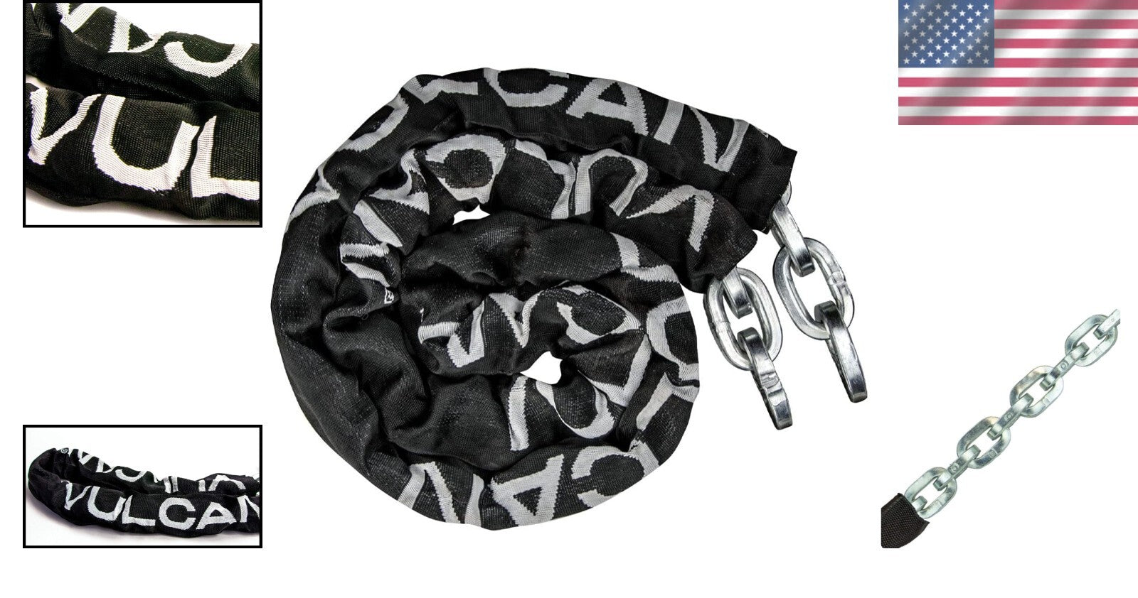 5/16 Inch x 6 Foot Anti-Theft Chain - Ultimate Protection for Motorcycles & More