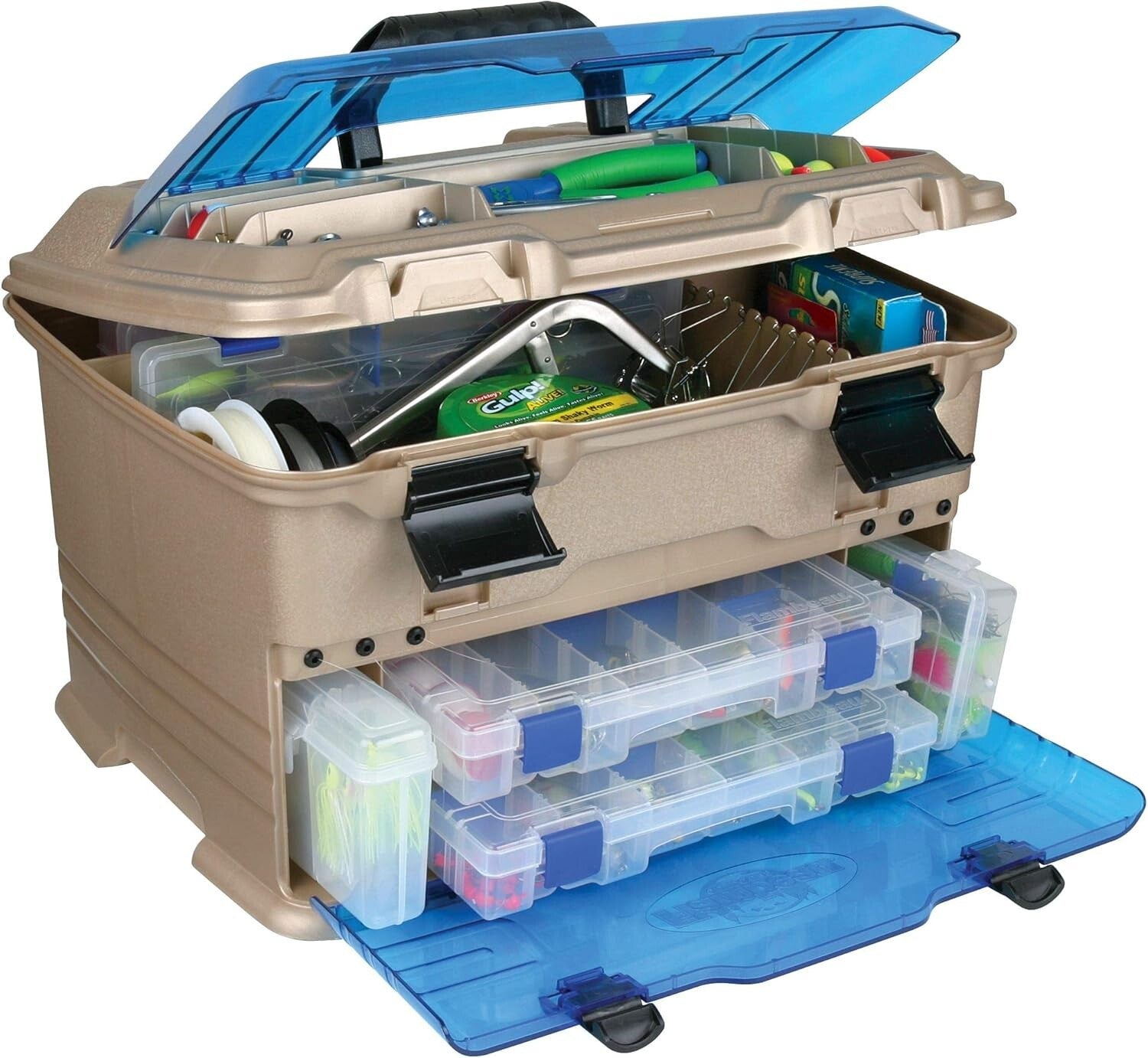 Outdoors Pro Multiloader Tackle Box - Portable Fishing Organizer with Zerust