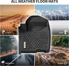 Load image into Gallery viewer, Luxury Black Thermoplastic Floor Mats Set for Hyundai Palisade - 3D Laser Fit