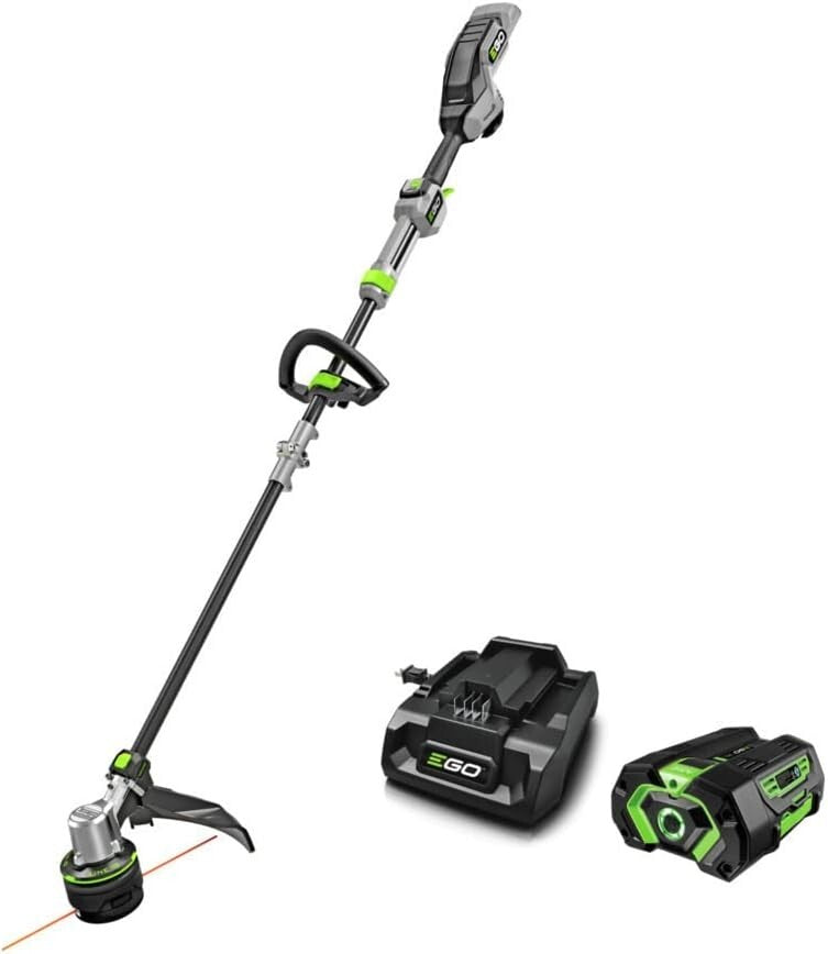 Professional 16-Inch Carbon Fiber String Trimmer with Advanced Auto-Feed System