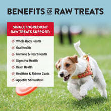 Load image into Gallery viewer, All-Natural 10 Oz Freeze-Dried Beef Heart Treats for Dogs &amp; Cats - Training Aid