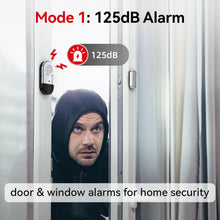 Load image into Gallery viewer, Peace of Mind: 8-Pack Door/Window Alarms with Adjustable Volume Safety Features