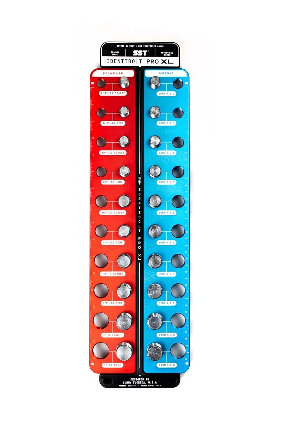 Elite Identibolt Pro XL – Magnetic Thread Identifier for Nuts & Bolts 9/16"-24mm