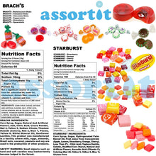Load image into Gallery viewer, Assorted Soft Chewy &amp; Hard Candy Mix - 700 Individually Wrapped Treats - 156 oz
