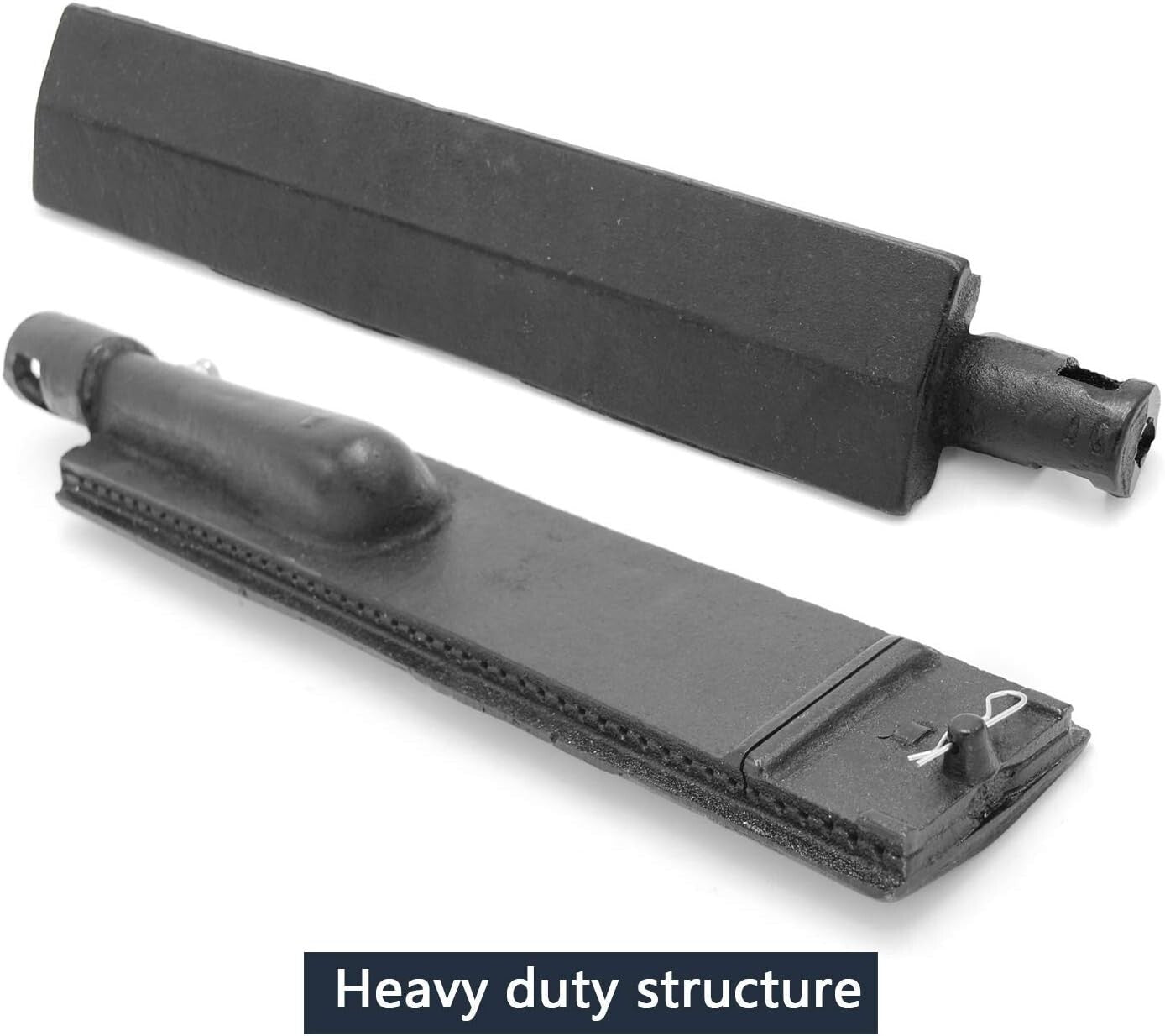 15 3/4" Cast Iron Gas Grill Burners Compatible with Major Grill Brands - 4-Pk