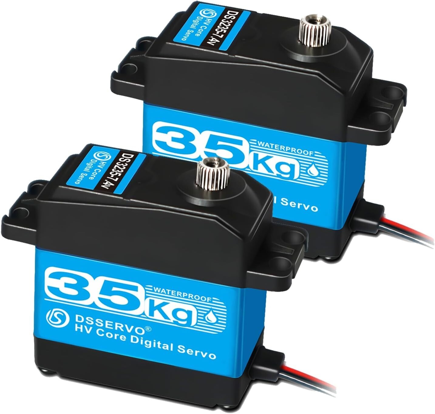 Efficient 35KG RC Servo Pack - High Torque and Speed for Serious Enthusiasts