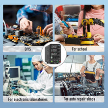 Load image into Gallery viewer, Portable 0-120V 0-3A DC Power Supply with Dual USB Ports &amp; Output ON/OFF Switch
