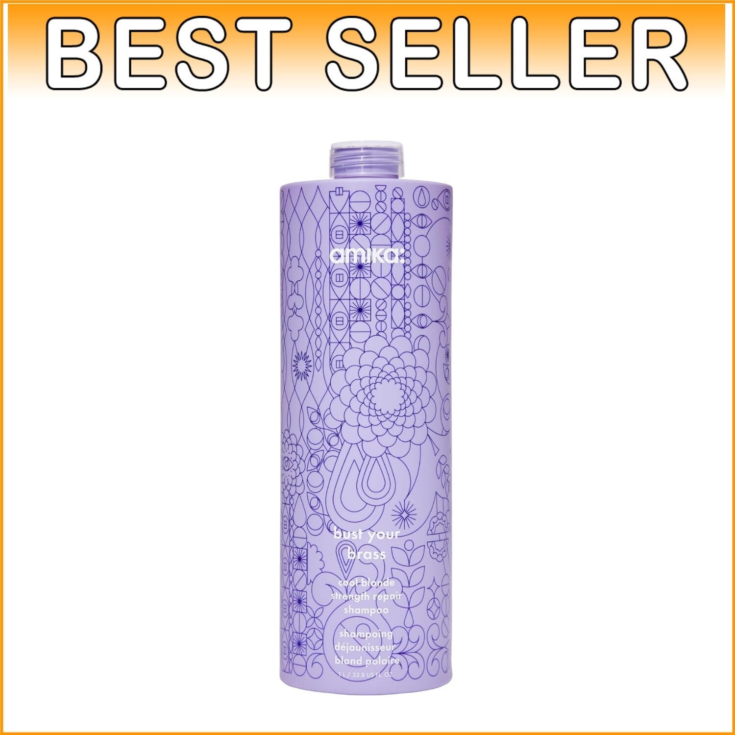 Bust Brassiness with Strength Repair Shampoo for Chemically-Treated Blondes