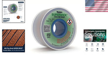 Load image into Gallery viewer, Effortless Solder Removal Super Wick Desoldering Braid - 50' Length, 0.075