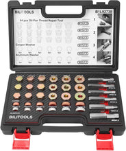 Load image into Gallery viewer, Universal Oil Drain Plug Thread Repair Kit - 84 Pieces for M13 M15 M17 M20 M22