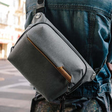 Load image into Gallery viewer, Lightweight Everyday Sling Bag with Adjustable Strap and External Carry Straps