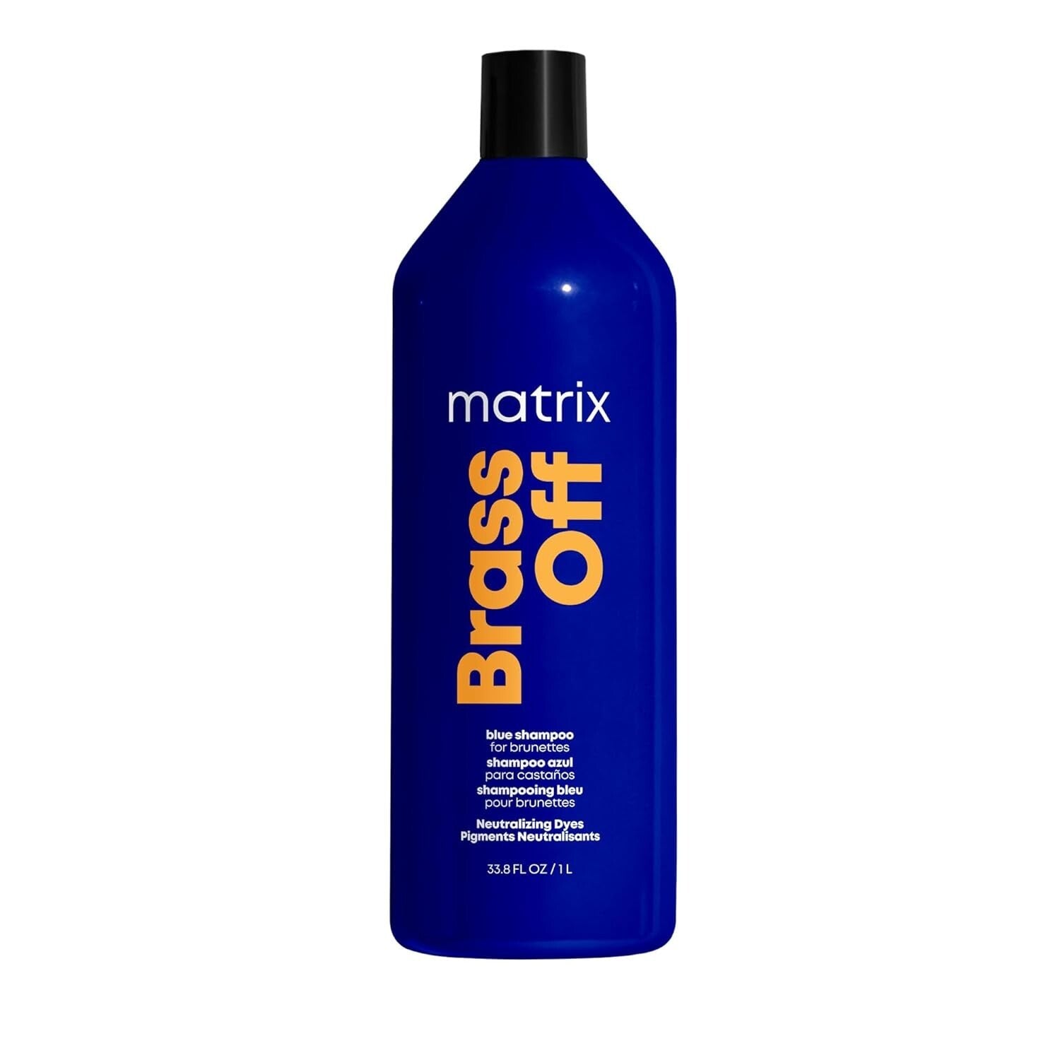 Revitalize Brassy Hair: Brass Off Blue Shampoo for Blondes and Brunettes