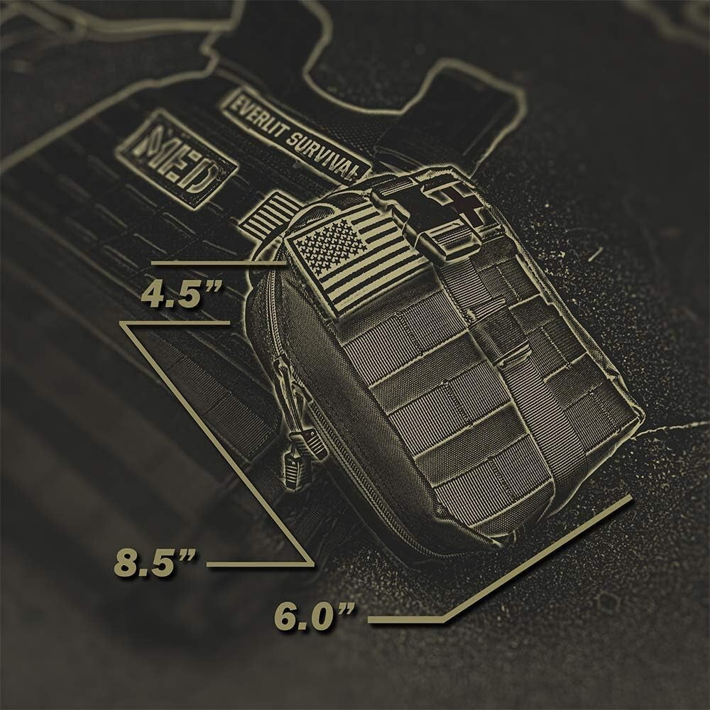Lightweight and Durable Emergency Trauma Kit - Prepare for Critical Situations