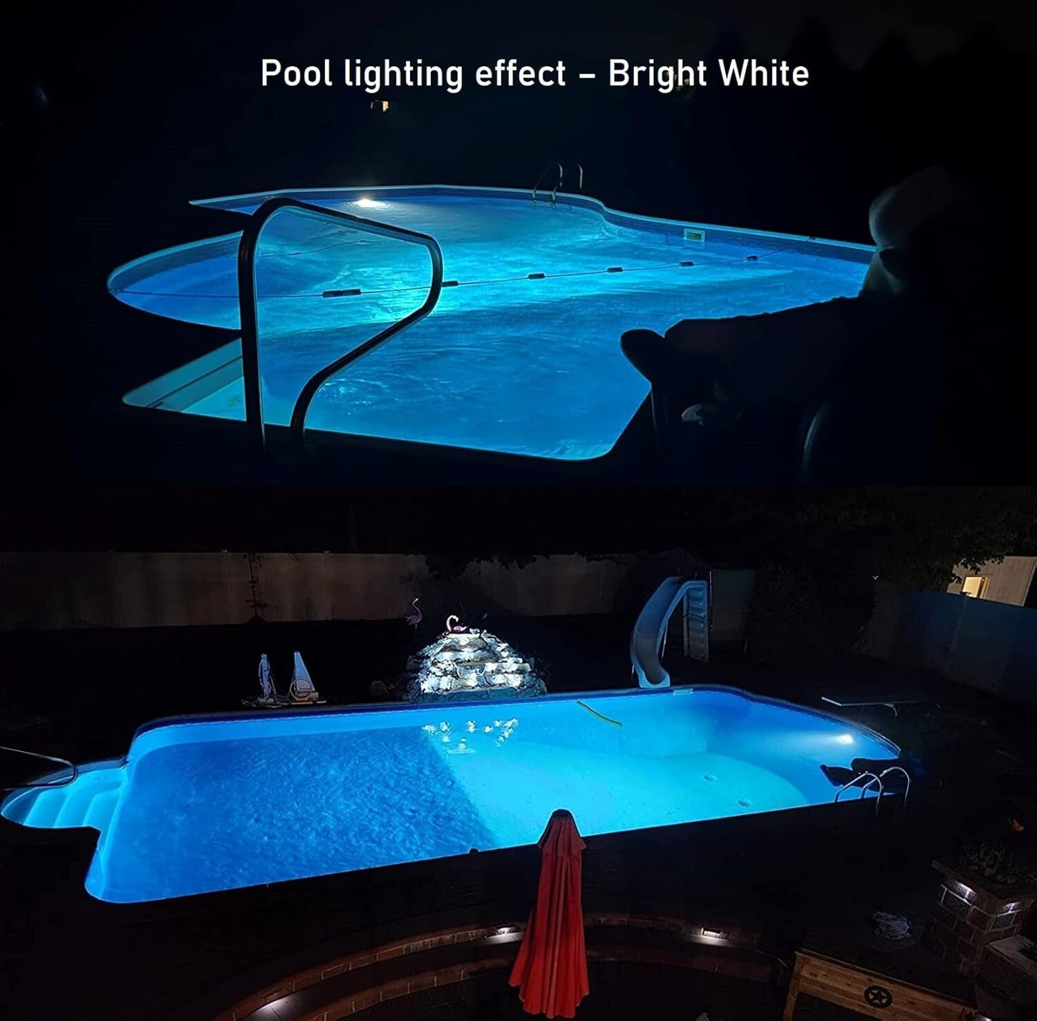 Energy-Efficient 65W LED Pool Light - 7000lm Ideal for Clear Water Illumination