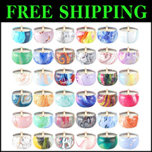 Load image into Gallery viewer, Elegant Gift Set: 36 Natural Soy Wax Scented Candles with Classic Fragrances
