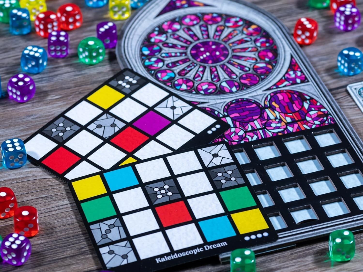 Engaging Sagrada Board Game for Kids & Adults - Create Stunning Windows