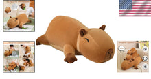 Load image into Gallery viewer, Multi-Size Weighted Capybara Stuffed Animal - Ideal for Home Decor &amp; Gifts