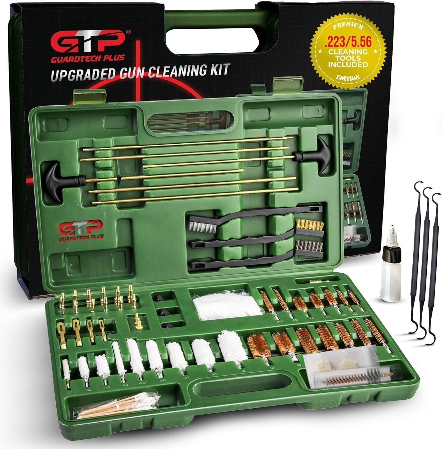 .223 Rifle Cleaning Kit - Over 120 Quality Tools for Efficient Gun Maintenance