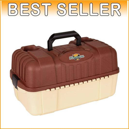 Hip Roof 7-Tray Fishing Box - Customizable Storage with Water-Resistant Design