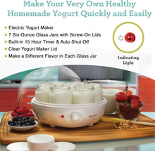 Load image into Gallery viewer, Create Probiotic-Rich Homemade Yogurt: Automatic Maker with Timer &amp; Storage Jars