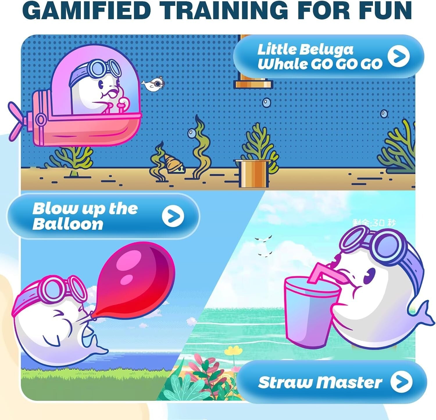 Recharge Your Lungs: Advanced Breathing Trainer with App & Resistance Settings