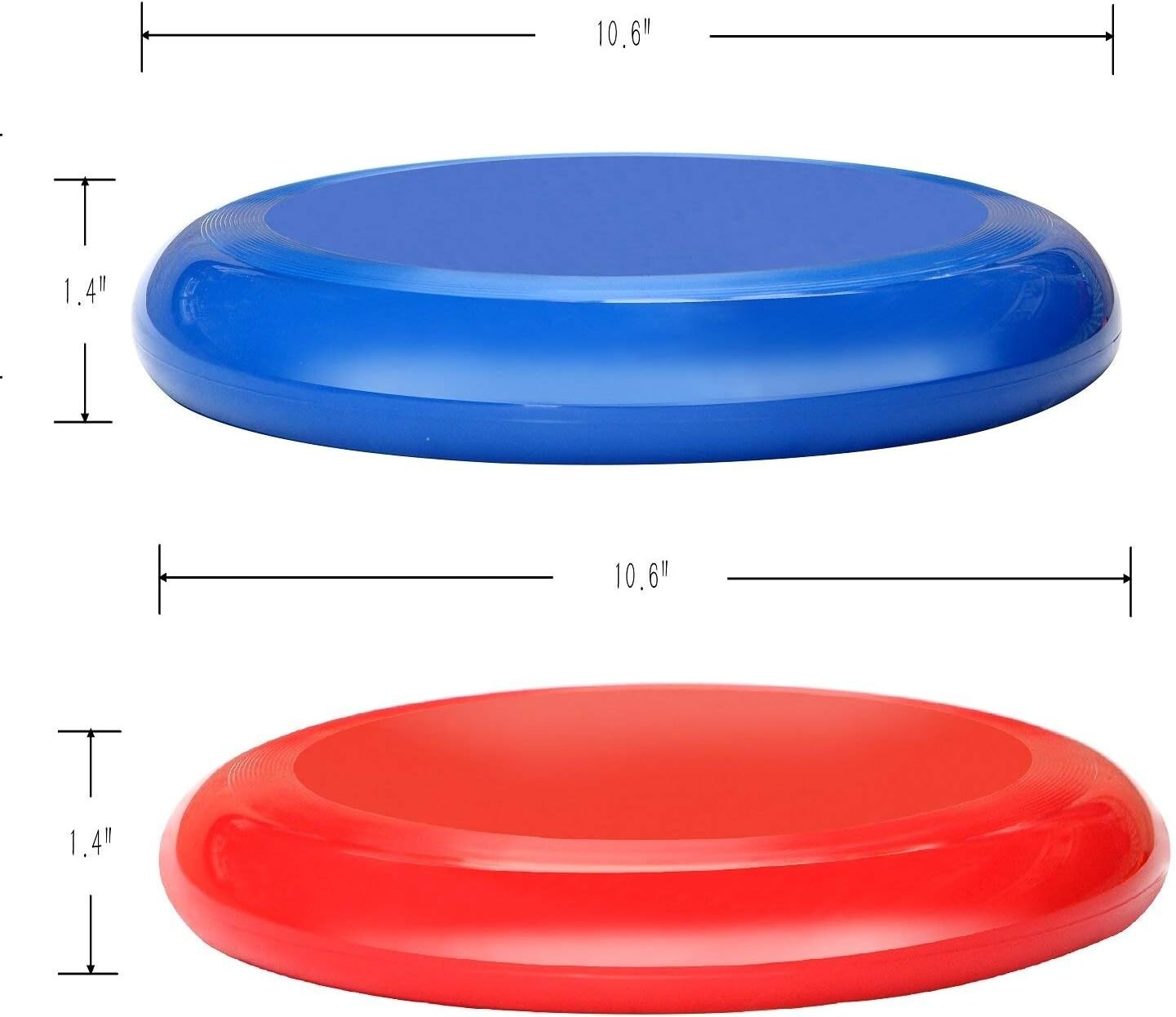 Durable Disc Toss Game Set - 2 Targets & 10 Pieces for Outdoor Gatherings