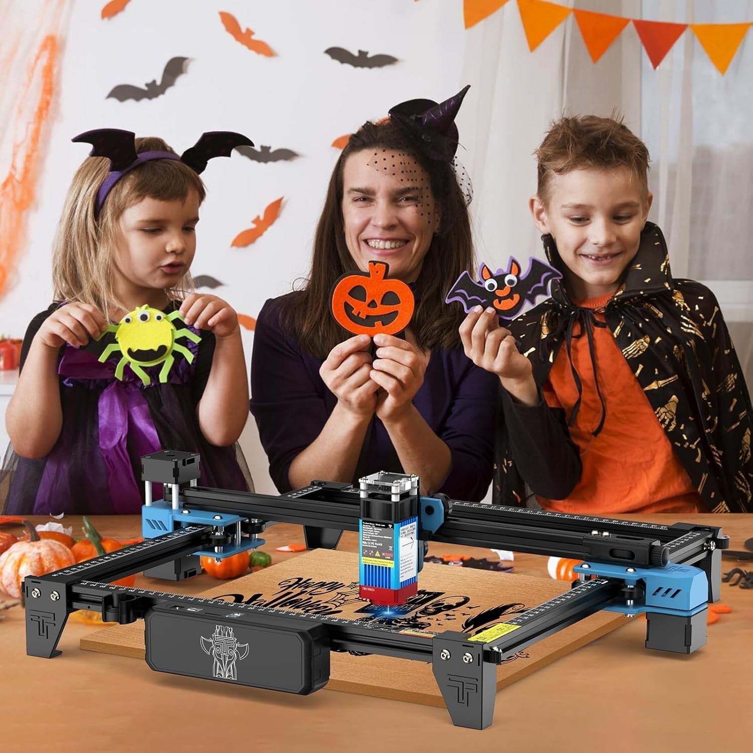 Advanced 40W Twotrees Laser Engraver - Precision 5500mW Power, 300x300mm Area