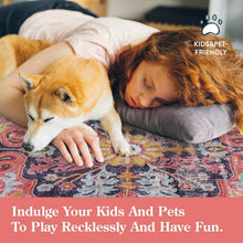Load image into Gallery viewer, Stylish 3'x5' Fuchsia Non-Slip Rug - Ideal for Entrances &amp; High Traffic Areas
